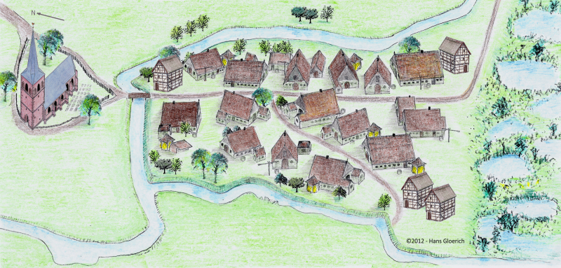 Bekijk detail van "Verhaal 06 ‘Leukste dorp van Overijssel’-----Het ontstaan van Borne (vanaf ca. 1000)"
