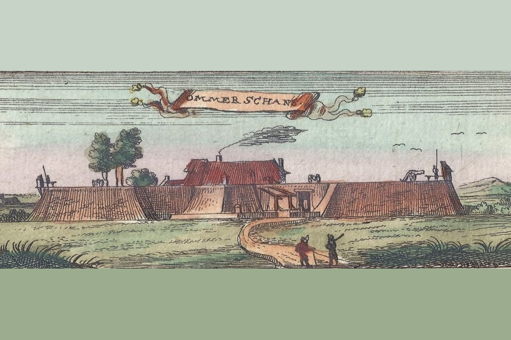 Bekijk detail van "27 juni 1623 - De stichting van Fort <span class="highlight">Ommerschans</span>"