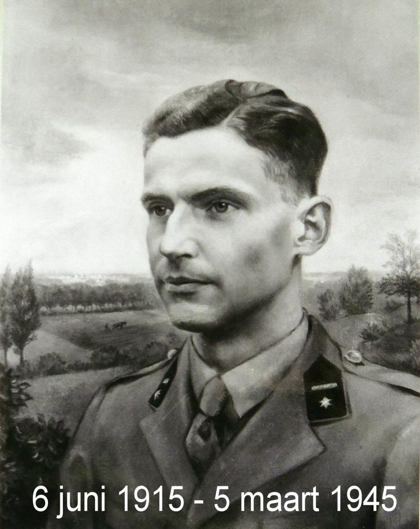 Dit portret van Henk Brinkgreve is een foto van een schilderij, dat in 1945 postuum is gemaakt door de kunstschilder Willem Brinkgreve, een jongere broer van Henk.