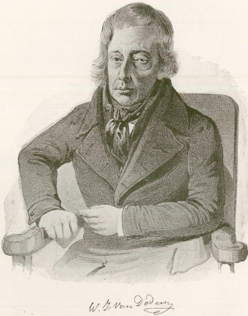 Portret van baron W.J. Van Dedem (1776-1851)